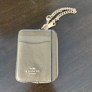 SOLD Coach Brown Snake Skin Wallet